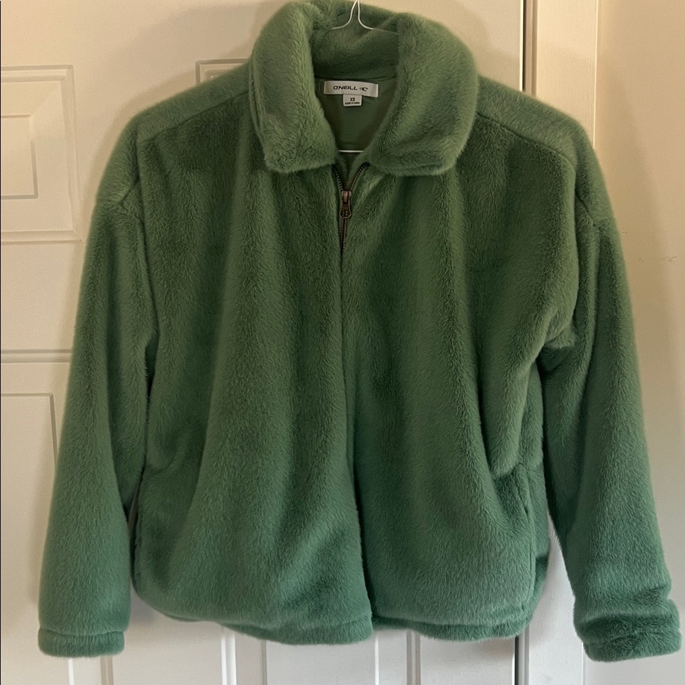 O'Neill Sage Green Fleece Jacket